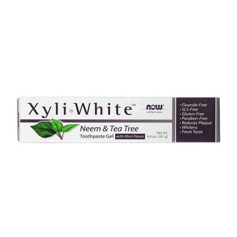 Xyli White Toothpaste Gel Neem & Tea (181 g, mint) (ID#1924345629 ...