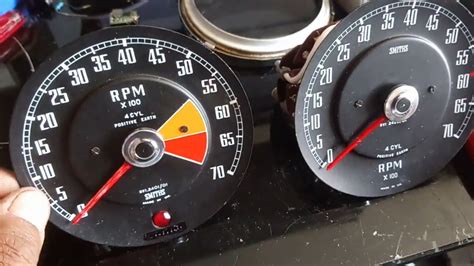 Smiths Rvi Coil Tachometer Repair Mg Mgb Alpine Hunter Late Models Youtube