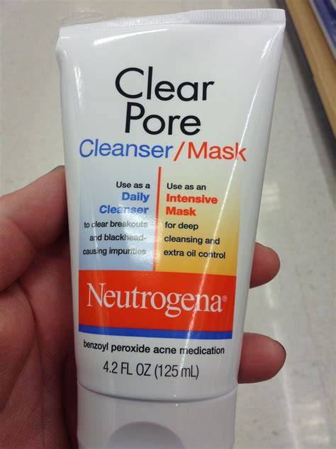 Neutrogena Clear Pore Cleanser Mask Is A Great Product To Clear Up Acne