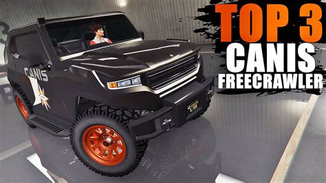 Canis Freecrawler Best Top Customization Paint Job Guide Gta