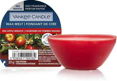 Yankee Candle Fondant De Cire Parfum Red Apple Wreath Couronne