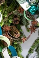 Rustic Star Anise Christmas Wreath