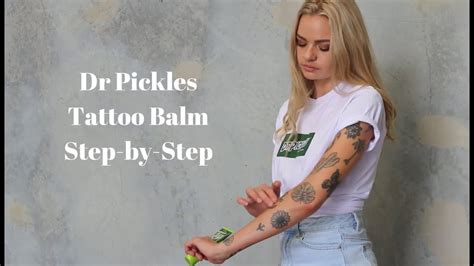 Dr Pickles Tattoo Balm Aftercare Instructions YouTube