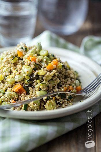 Insalata Di Grano Saraceno Con Zucchine Fave E Carote Vegolosi It