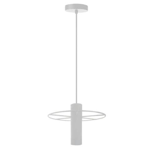 Pendente Moderno Trevo Branco 60W 1X G9 Blumenau Iluminacao Lustre