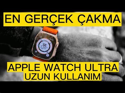 Bu F Yata Repl Ka Apple Watch Ultra Saat Mm Ncelemes Akma Apple