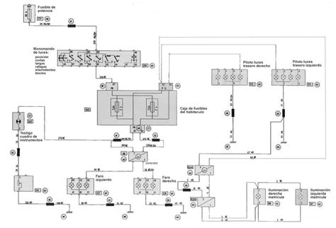 Diagrama Electrico Del Sistema De Luces Del Automovil Diagra