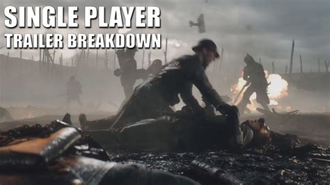 Battlefield 1 Single Player Trailer Breakdown Youtube