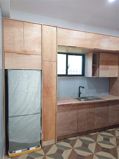 Modern Wooden Kitchen Cabinets Wall Mounted At Rs 350 Sq Ft In