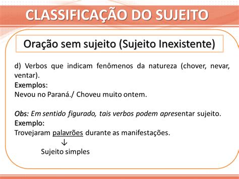 O Que E Sujeito Inexistente