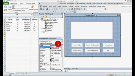 Excel E VBA Desvendando Detalhes Do Listbox 2 YouTube