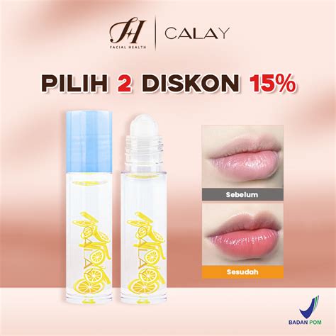 Jual BPOM CALAY Lip Oil Lip Balm Pelembab Bibir Lip Care Penghilang