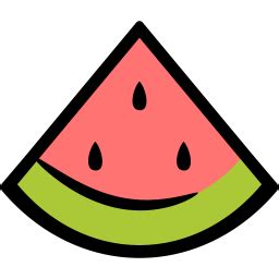 Watermelon Icon Fresh Fruit Iconpack Alex T