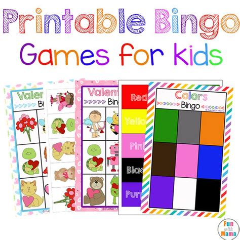 Free Printable Bingo Cards for Kids | Free printable bingo cards, Bingo cards printable, Bingo ...