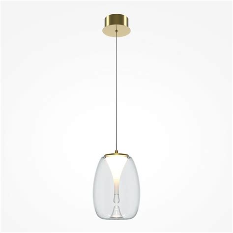 Maytoni Pendelleuchte Splash Led Glas Transparent Leuchten Welt