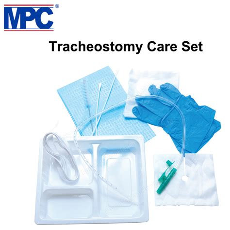 Hospital Use Surgical Care Tray Tracheostomy Instrument Set China