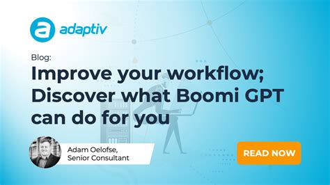 Revolutionise Your Workflow Discover What Boomi Gpt Can Do For You