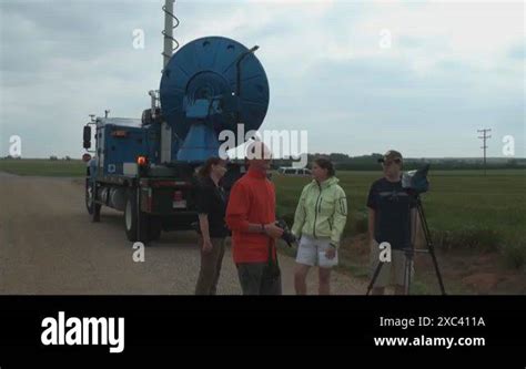 Storm Chasers From NOAA Use Radar Dishes To Study The Formation Of