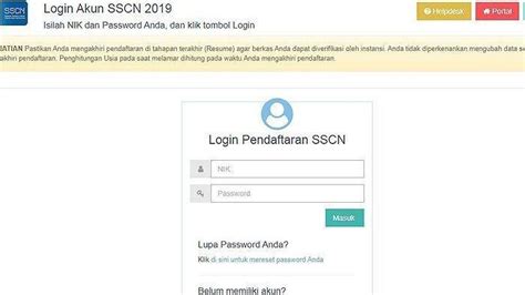 Login Ke Sscndaftar Bkn Go Id Unggah Dokumen Persyaratan File Pdf Dan