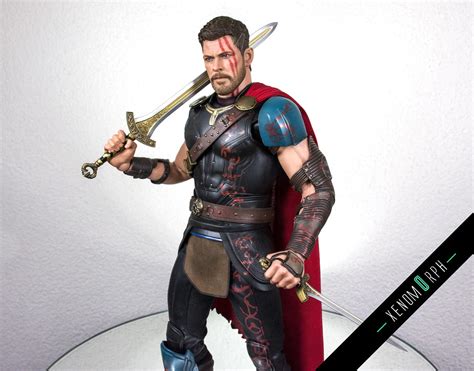 Hot Toys Gladiator Thor Deluxe Version Thor Ragnarok MMS Photo Video Review