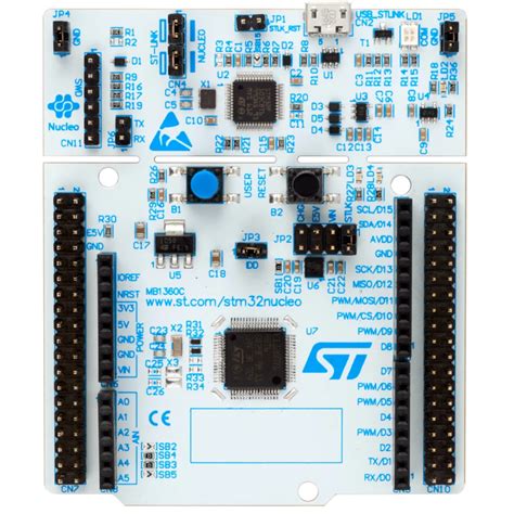 Nucleo G071rb Stm32 Nucleo 64 Development Board With Stm32g071rb Mcu Supports Arduino And St