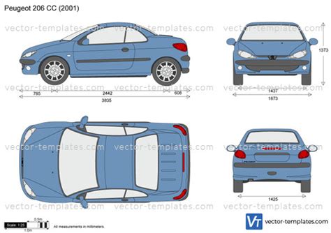 Templates Cars Peugeot Peugeot 206 Cc