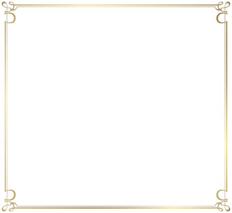 Decorative Border Png Transparent Free Images Png Only