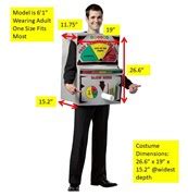 Breathalyzer Costume | Adult Costumes | Rasta imposta