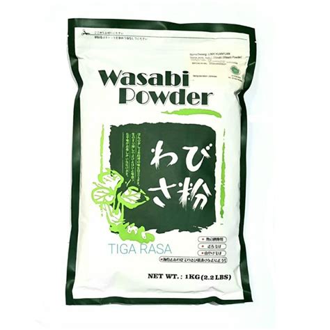 Jual Wasabi Powder Linyi Yuanyuan Halal Mui 1kg Wasabi Bubuk Shopee