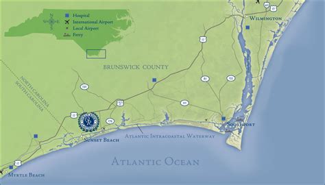 Map Of Myrtle Beach Golf Courses