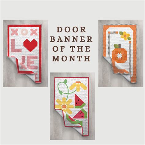 Riley Blake Door Banner Kit Of The Month