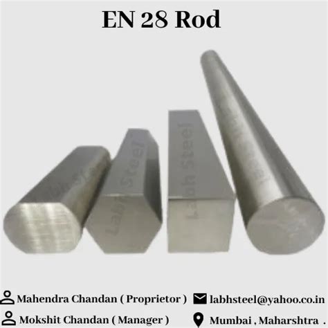 Hot Rolled En28 Alloy Steel Round Bar For Manufacturing 6 Meter At Rs