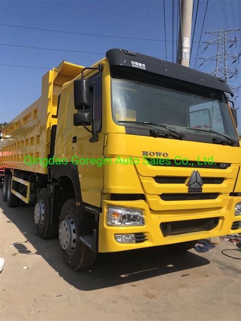 Sinotruck X Wheeler Wheels Ton Tipper Dump Dumping Sino