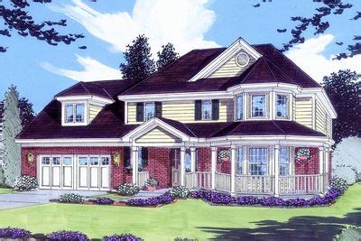 Plan 3967ST: Victorian-inspired House Plan with Two Story Tower ...