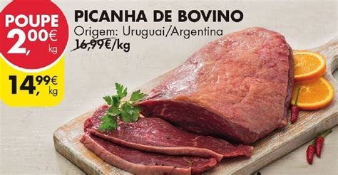 Promoção Picanha de Bovinho em Pingo Doce