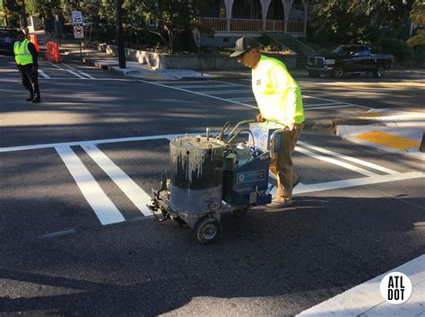 New pedestrian crosswalks along Cherokee Avenue! : r/Micromobility_ATL