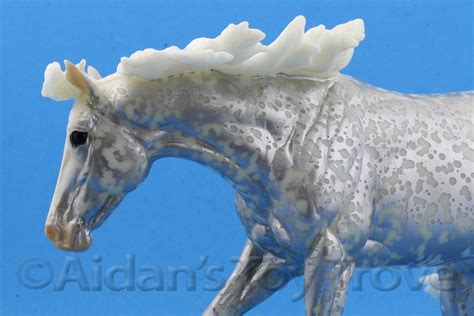 Breyer Avalanche 712179 Silver Filigree Working Cow Horse Aidans