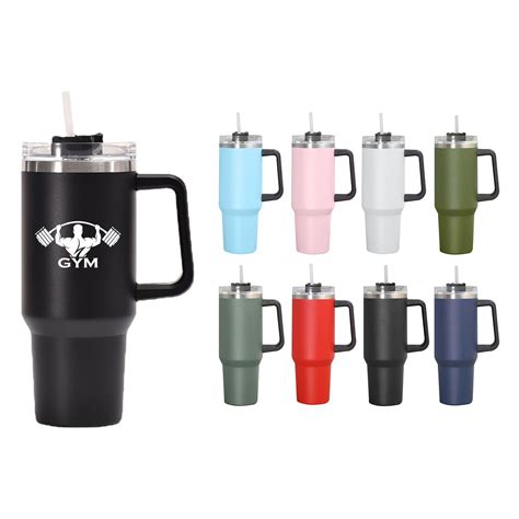 Custom Quencher Oz Double Wall Vacuum Insulated Travel Coffee Mug