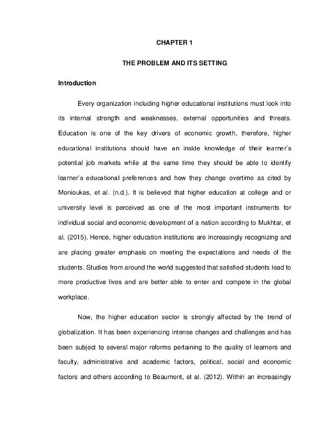 (DOC) The Level of Student's Satisfaction in Ramon Magsaysay Memorial ...