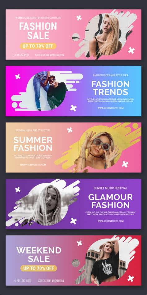 Fashion Facebook Cover Templates PSD Ksioks