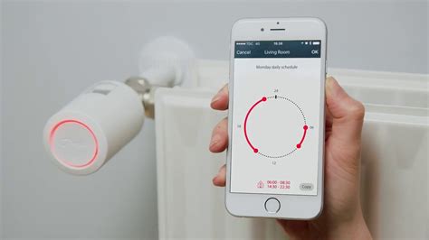 Danfoss Eco Radiatortermostat Med Bluetooth Styring Youtube