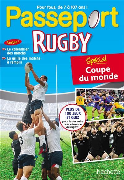 Passeport Adultes Rugby Sp Cial Coupe Du Monde Cahier De Vacances