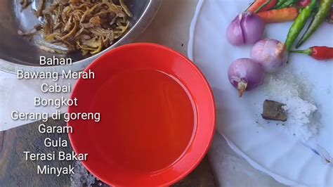 BALINESE COOKING SAMBAL MATAH BONGKOT GERANG YouTube