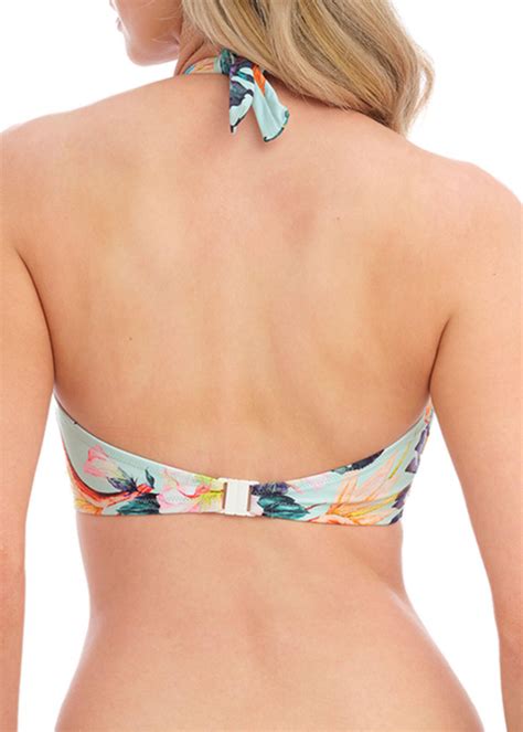 Fantasie Paradiso Underwired Halter Neck Bikini Top Soft Mint Sugar