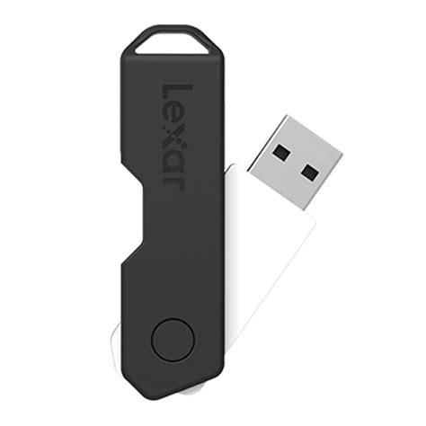 Pen Drive Lexar TwistTurn2 JumpDrive 64GB USB 2 0 Preto LJDTT2