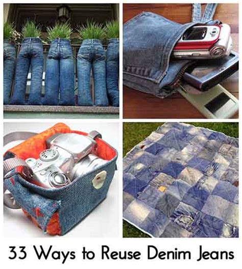 33 Ways To Reuse Denim Jeans