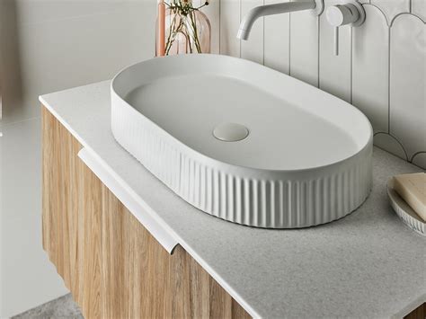 Fluted Oval Basin Vanitex