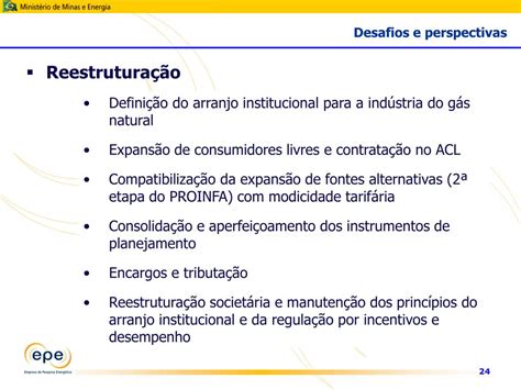 Ppt Reestrutura O Do Setor El Trico Brasileiro Desafios E