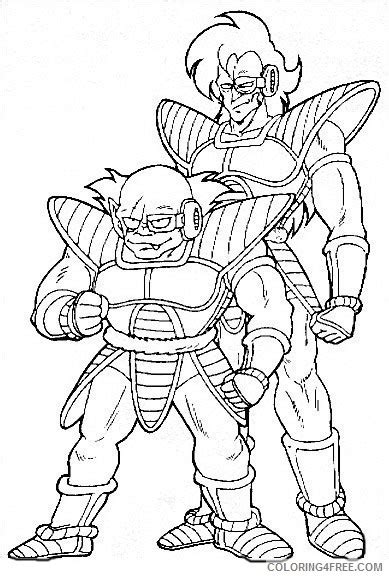 Dragon Ball Z Coloring Pages Printable Coloring4free