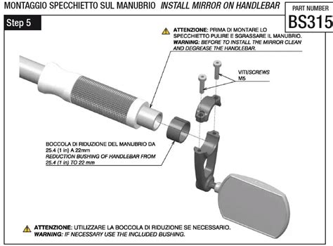 Rizoma Bs Rearview Mirror User Manual